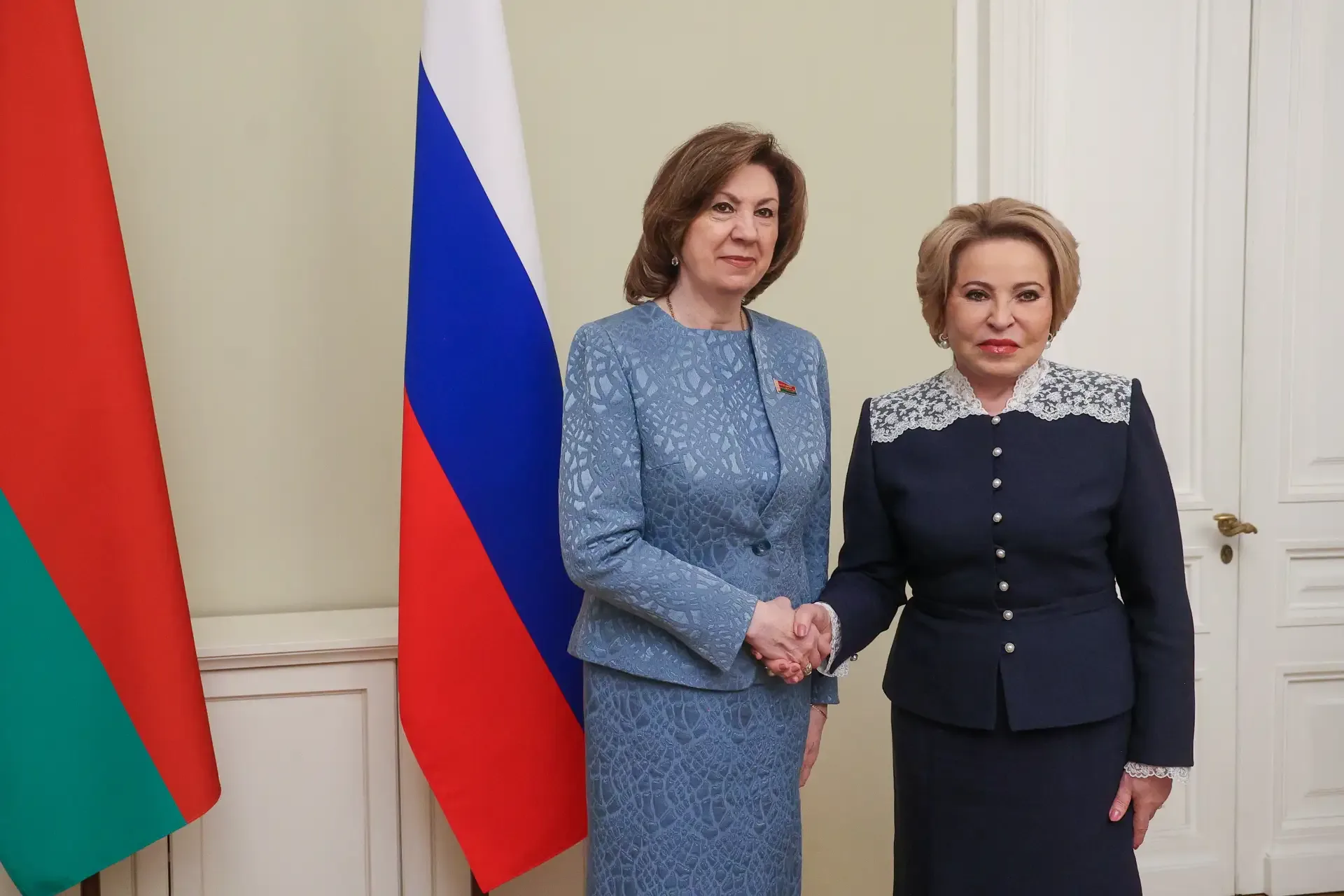 Председатель Совета Федерации Валентина Матвиенко провела встречу с Председателем Совета Республики 
