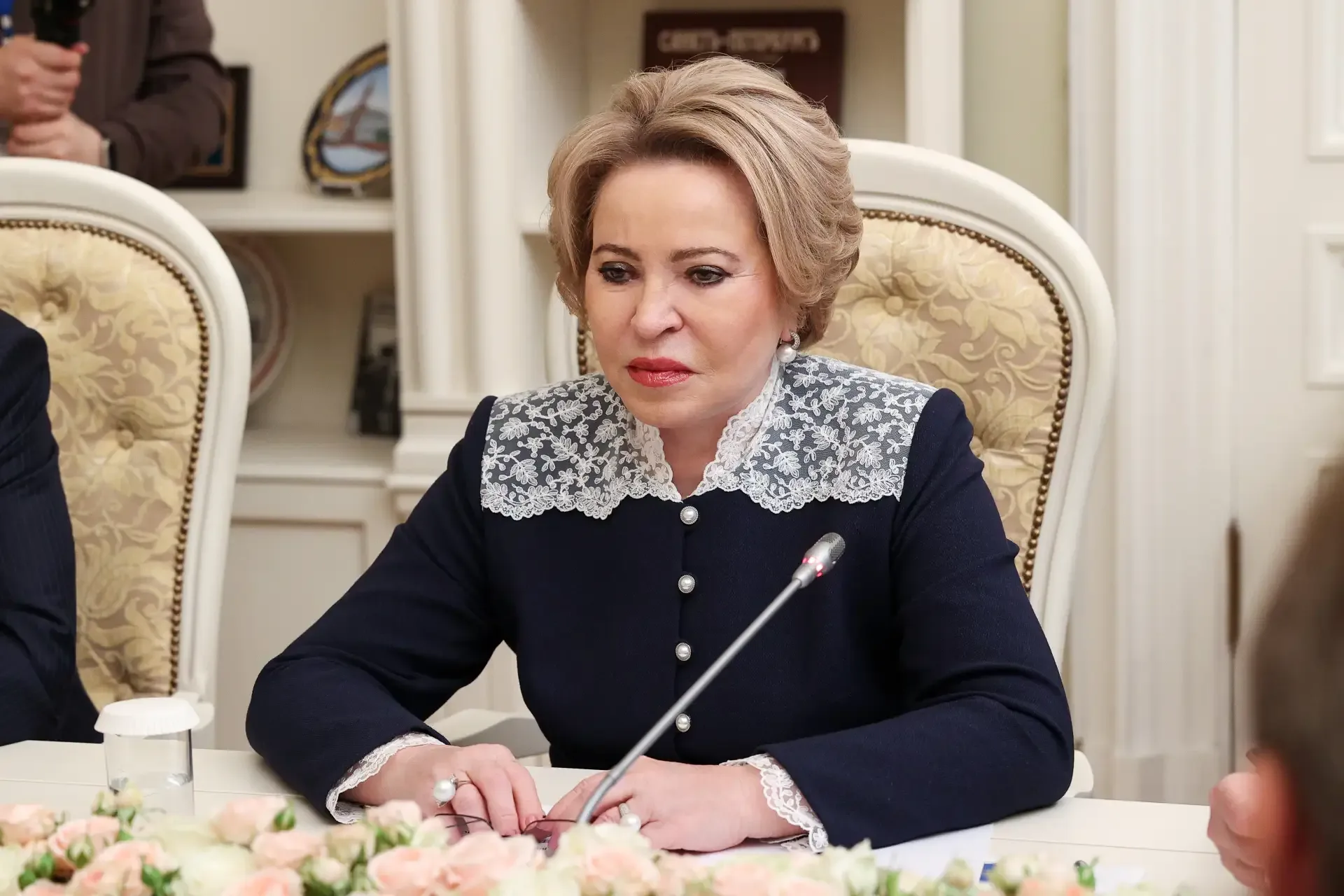 Председатель Совета Федерации Валентина Матвиенко провела встречу с Председателем Совета Республики 