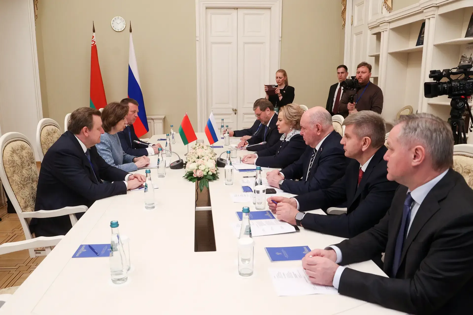 Председатель Совета Федерации Валентина Матвиенко провела встречу с Председателем Совета Республики 