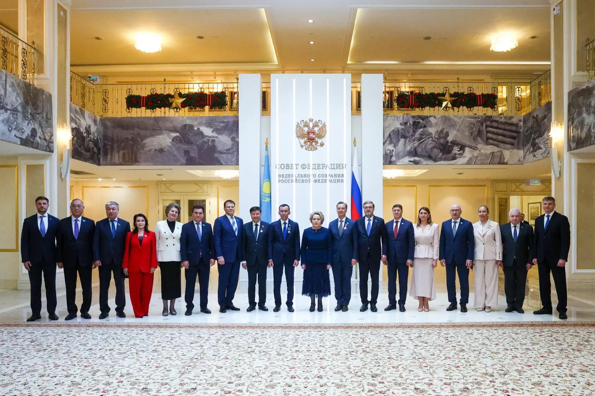🇷🇺🇰🇿 Состоялась встреча Председателя Совета Федерации Валентины Матвиенко с Председателем Сената Пар