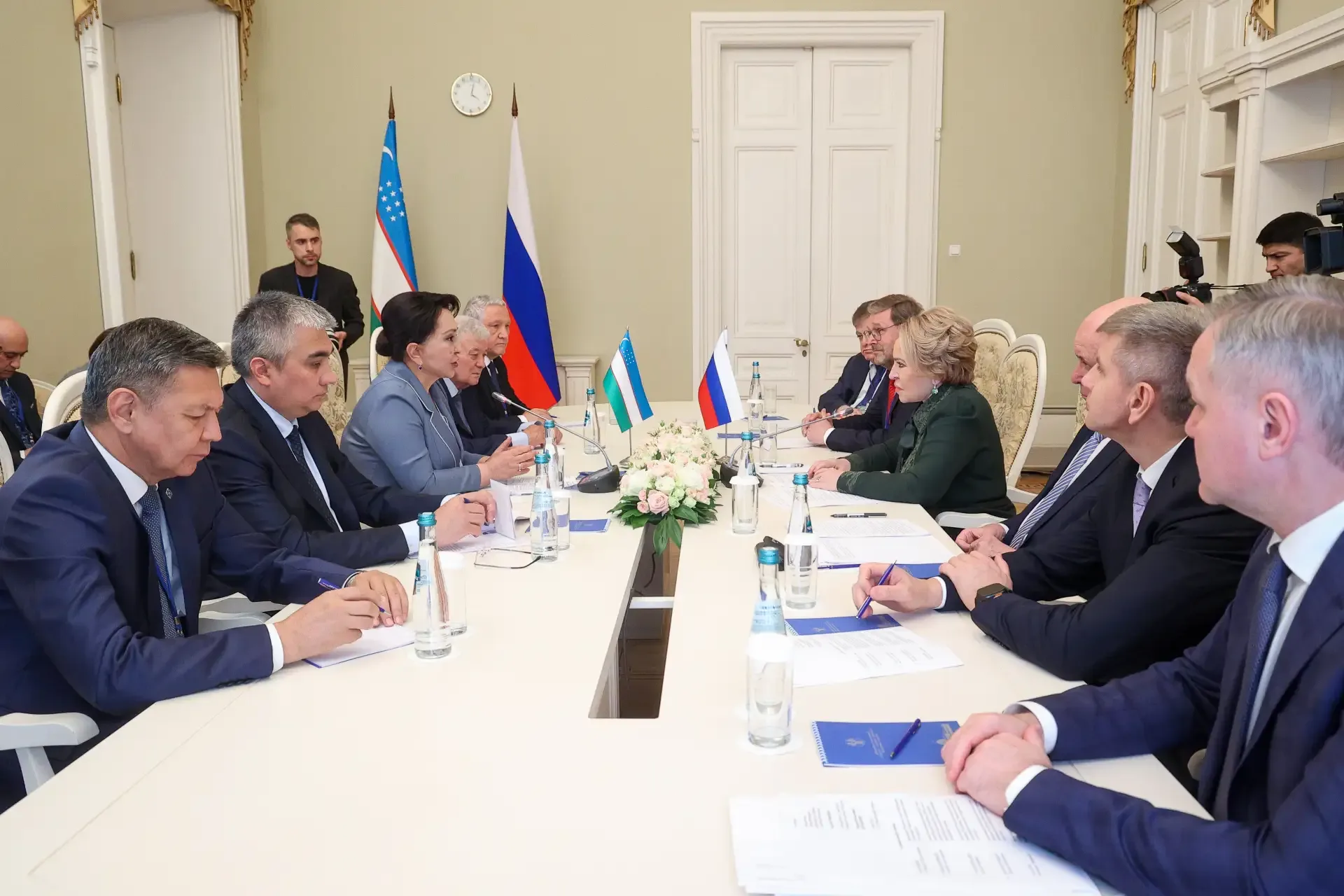 🇷🇺 🇺🇿 Состоялась встреча Председателя Совета Федерации Валентины Матвиенко с Председателем Сената Ол