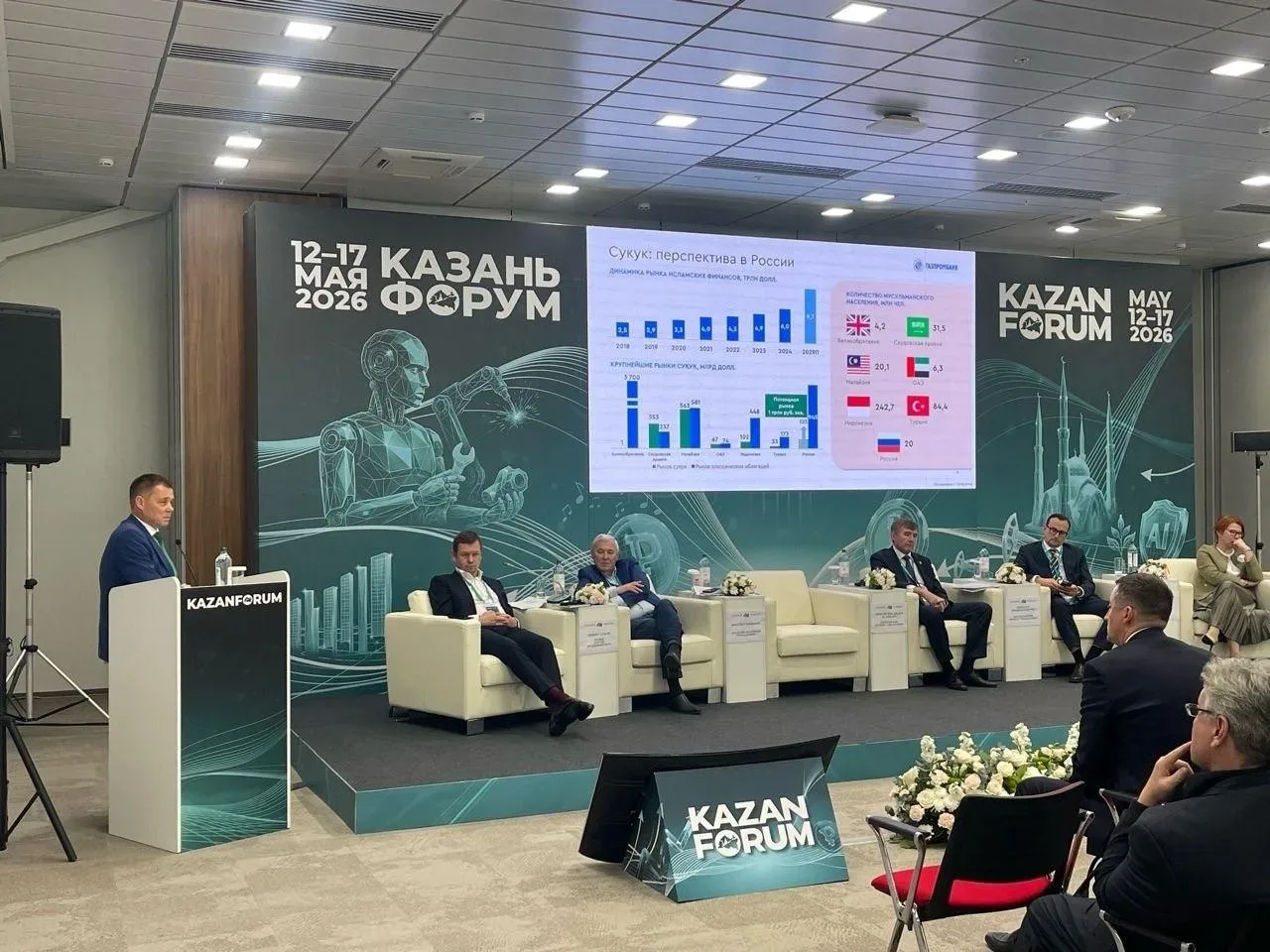 ⚡На KazanForum анонсировали дебютный выпуск сукук на российском долговом рынке  Газпромбанк в роли к