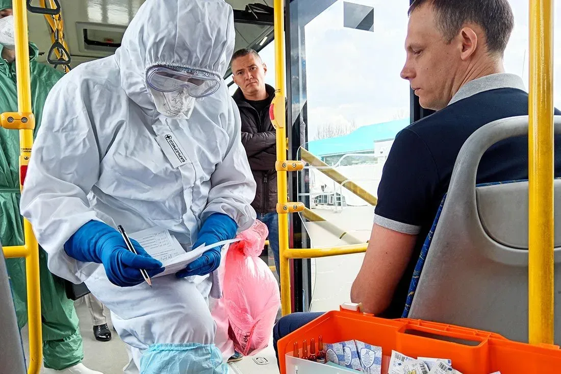 В аэропорту Горно-Алтайск прошли учения по предотвращению завоза холеры   В международном аэропорту 