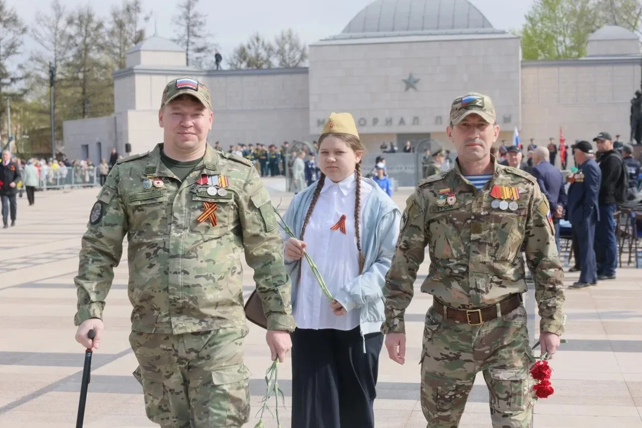 У Вечного огня на Мемориале Победы почтили память земляков, которые не вернулись с полей сражений Ве