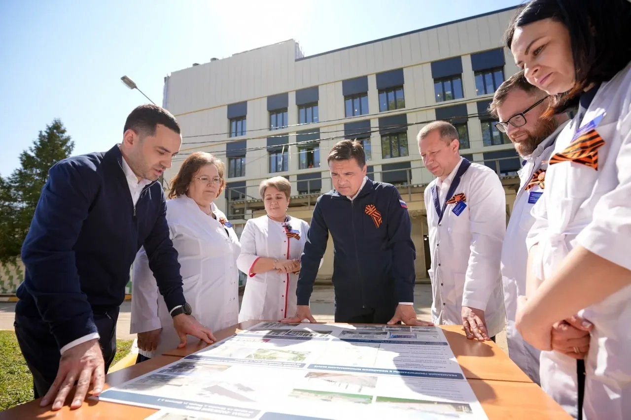 🏥 В Можайске на улице Амбулаторная капитально ремонтируем здание бывшего роддома под современный мно