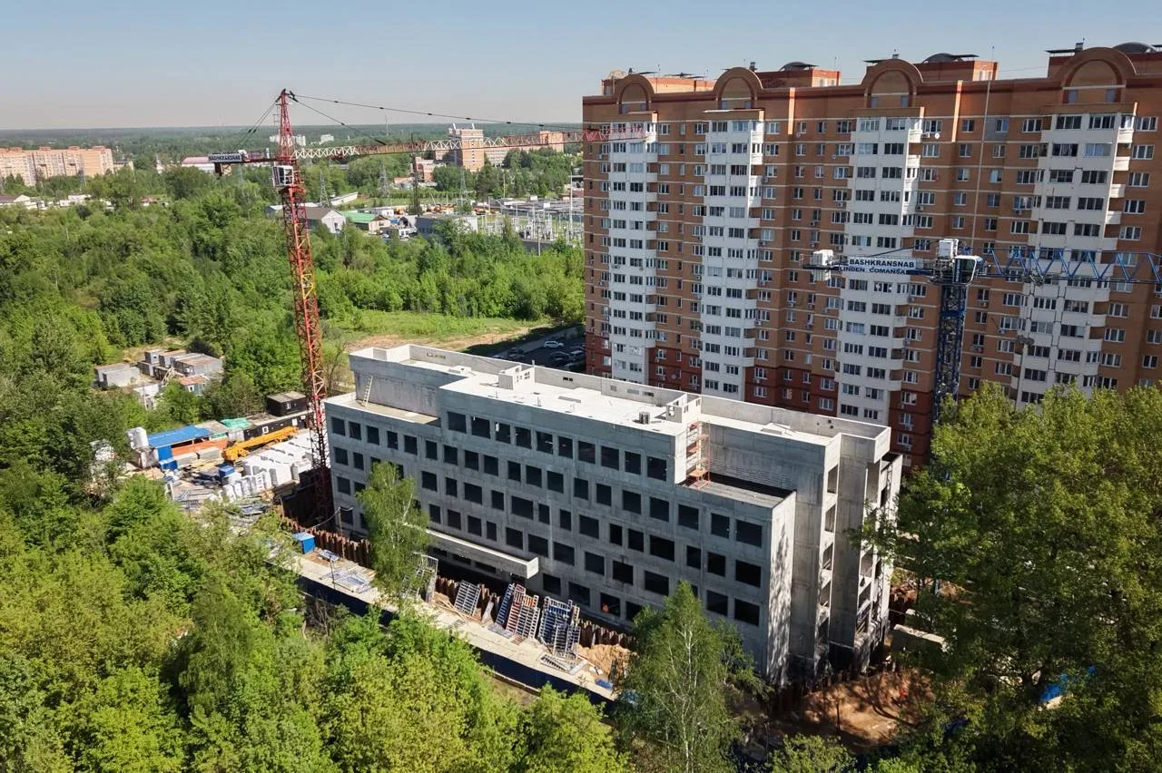 🏥В Голицыно на бульваре Генерала Ремезова строим новую поликлинику для взрослых и детей на 300 посещ
