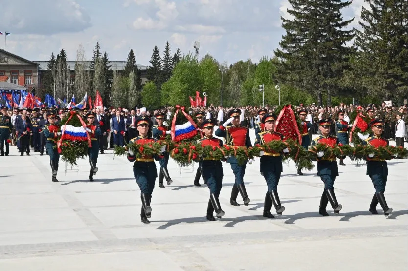 Празднование Дня Великой Победы в Новосибирской области прошло масштабно и организованно. В 62 насел