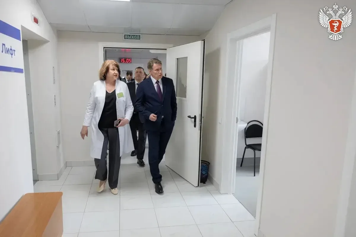 🏥 Михаил Мурашко посетил Псковскую область с рабочим визитом  Министр здравоохранения РФ Михаил Мура