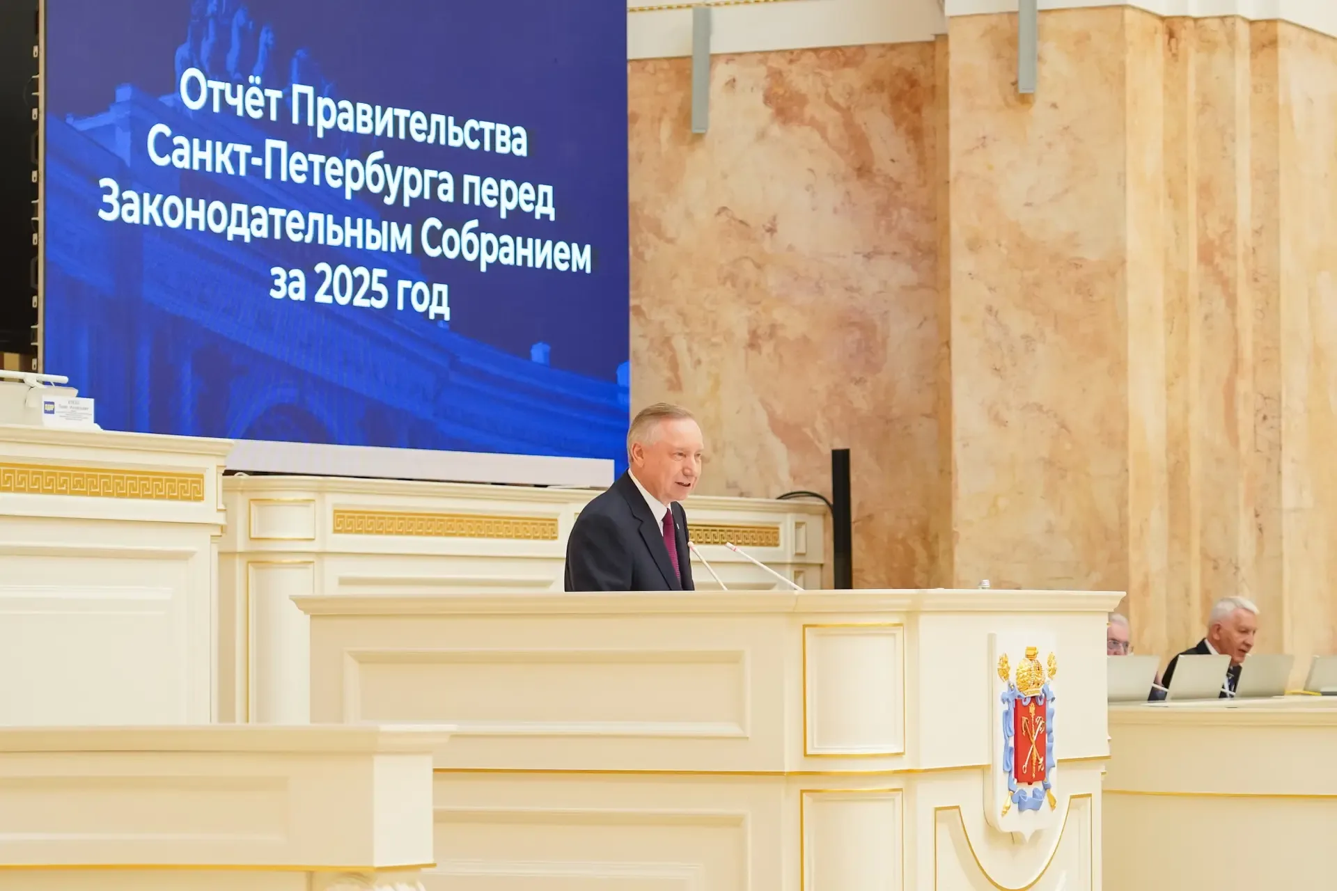 Петербург – город-лидер. Неоднократно упомянул этот факт сегодня в ходе ежегодного отчёта о работе П