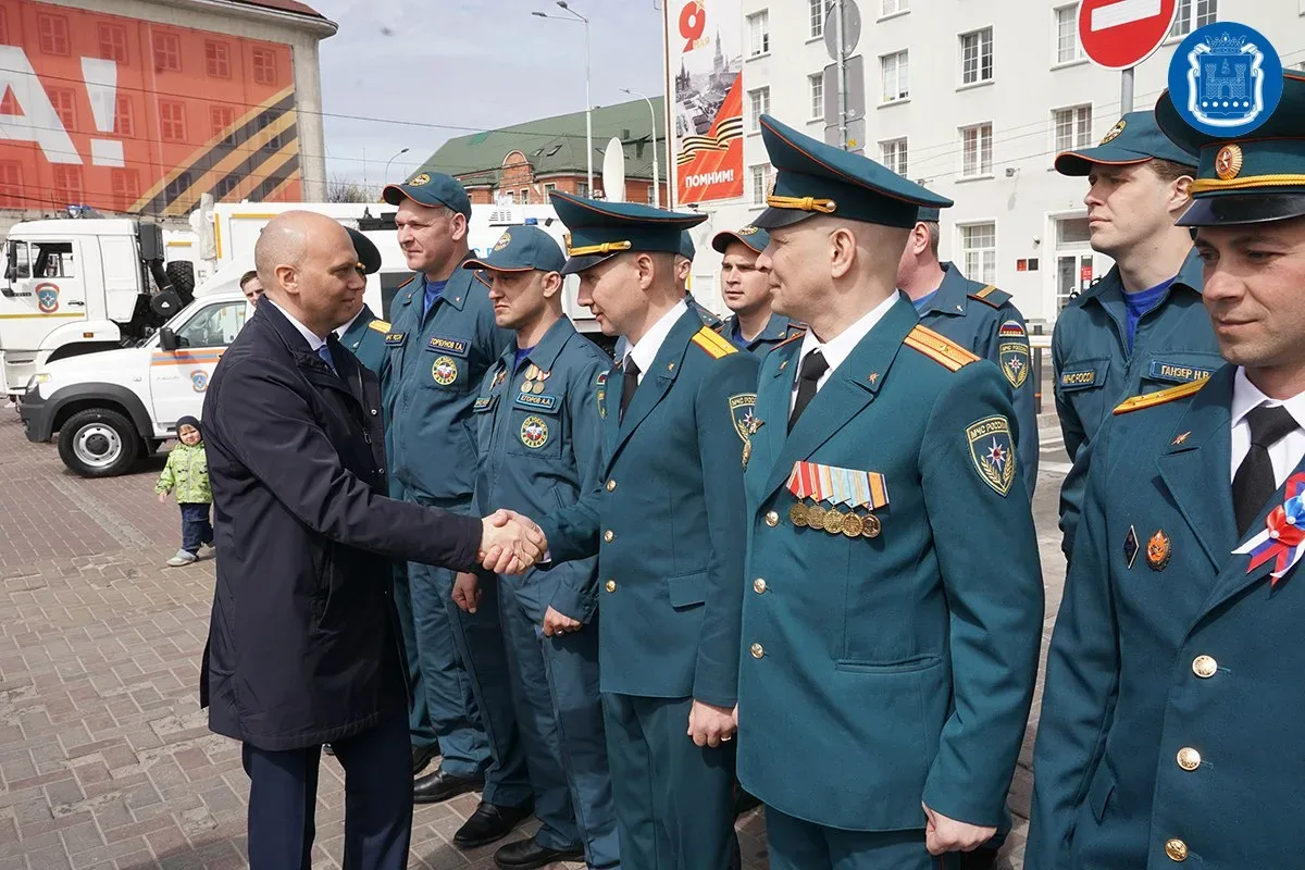 В Калининграде отметили День пожарной охраны России.   Торжественное мероприятие к 377-летию этой сл