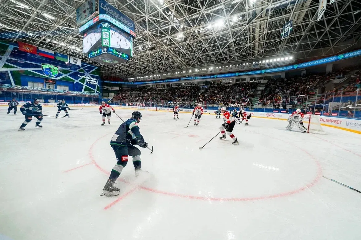 🔥«Югра» – в финале Кубка чемпиона России! Со счетом 2:1 завершилась седьмая игра против ХК «Нефтяник