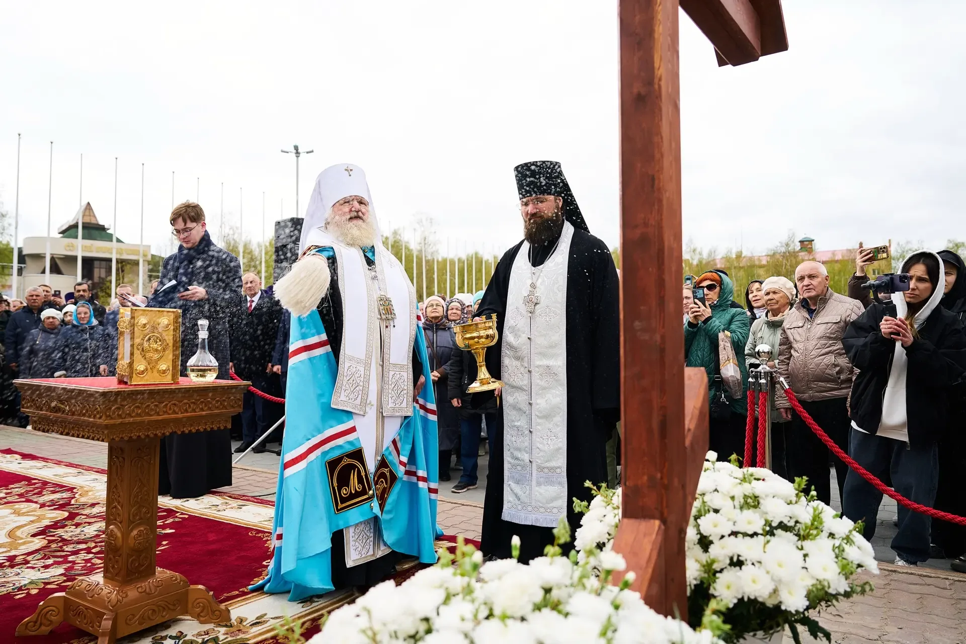 В Ханты-Мансийске начинается возведение храма-памятника жертвам репрессий  В праздник Вознесения Гос
