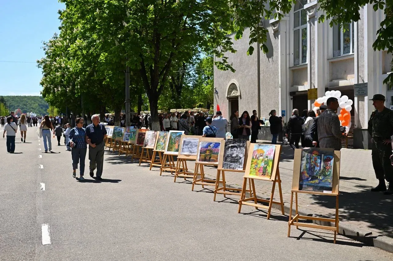 В честь Дня Победы в Адыгее проходит цикл патриотических мероприятий и концертов  В честь 81-й годов
