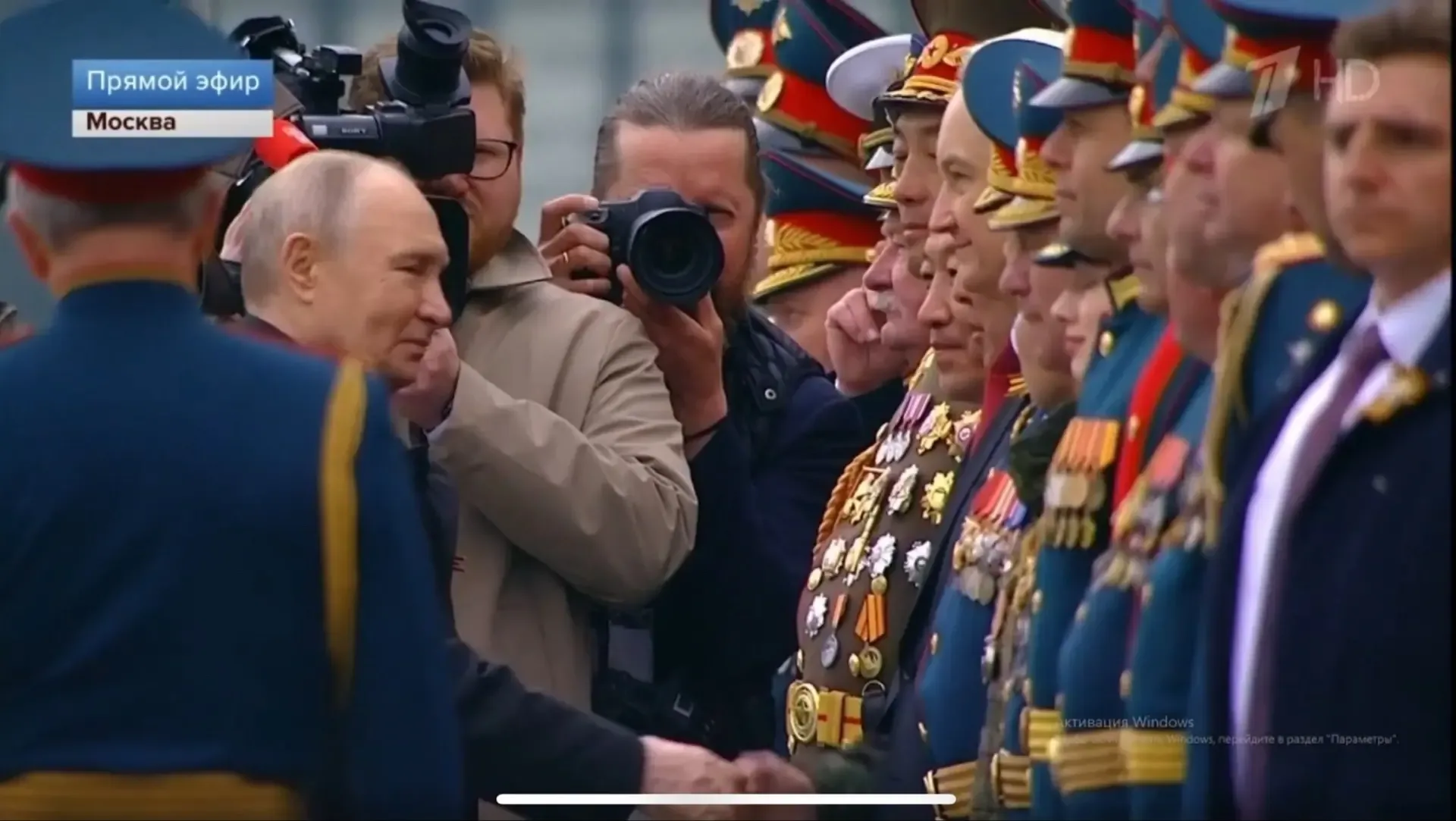 Наш земляк Герой России Зоригто Ангархаев возглавлял расчет в военном параде на Красной Площади. У М