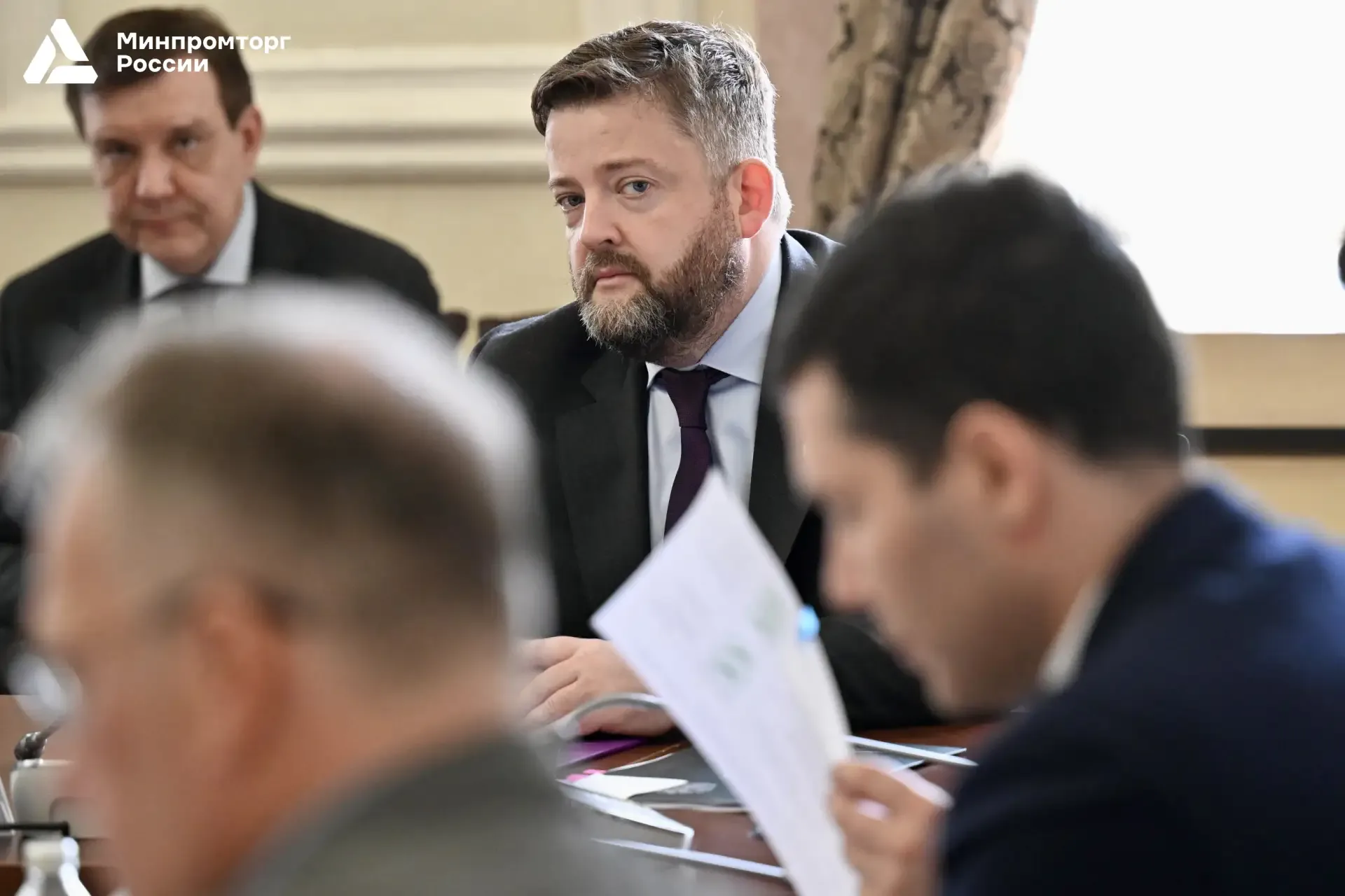 ⚡️ Антон Алиханов принял участие в первом заседании Общественного Совета при Минпромторге России в о
