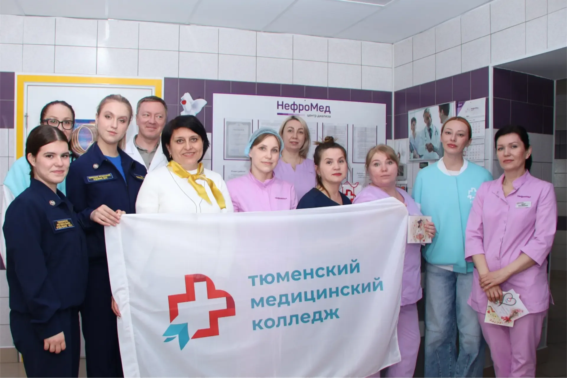 В преддверии Международного дня медицинских сестёр советники директоров по воспитанию провели профор
