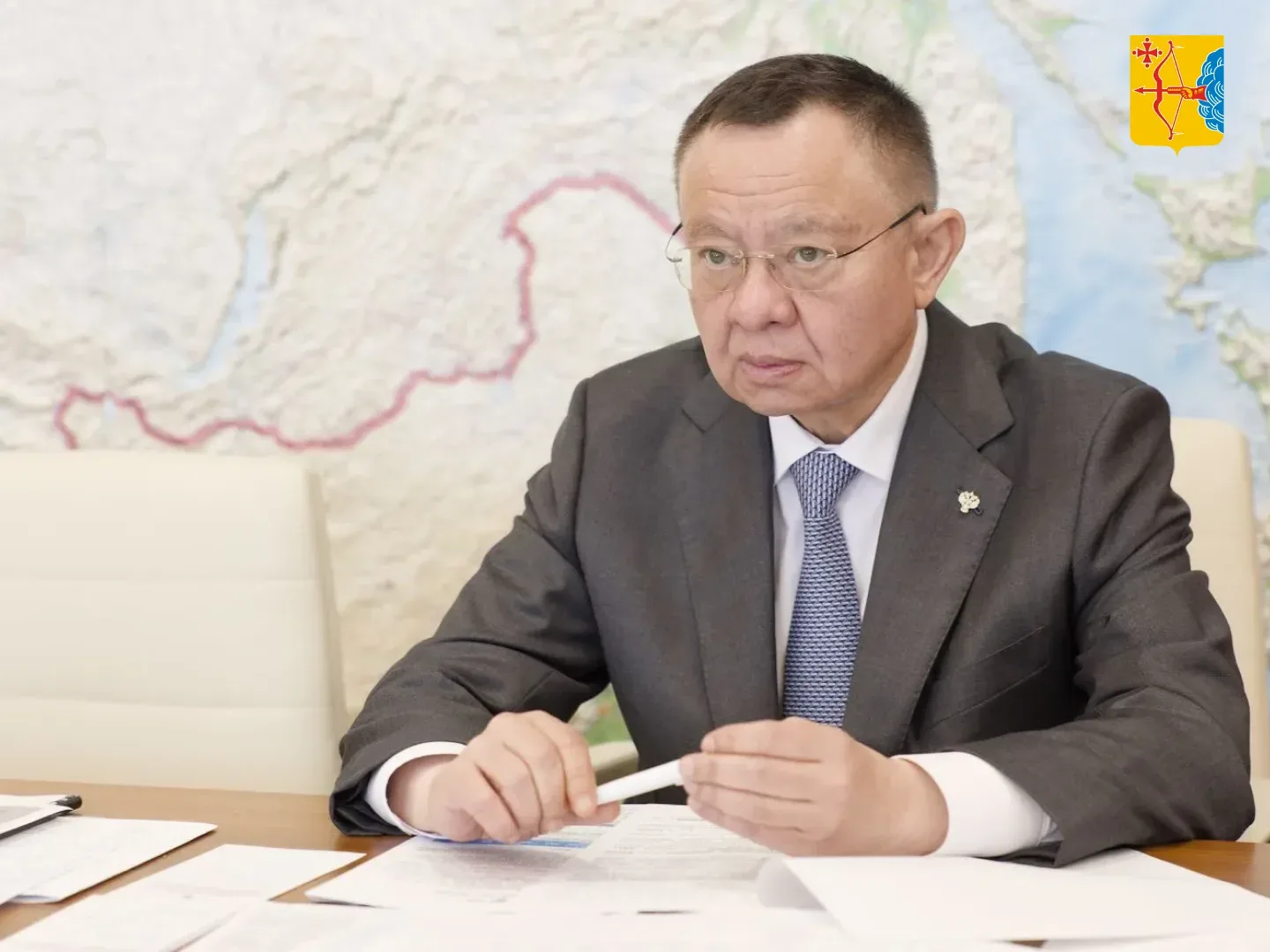 ▶️ Губернатор Александр Соколов представил министру строительства и ЖКХ России Иреку Файзуллину прое