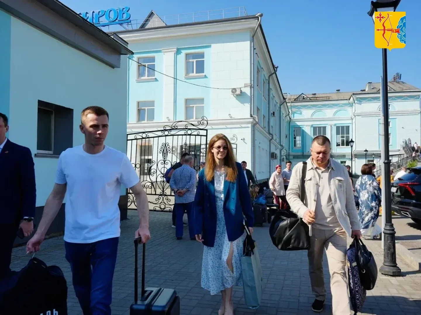 🇷🇺 В Киров прибыли Герои России, участники СВО Владислав Головин и Артур Орлов. По приглашению главы