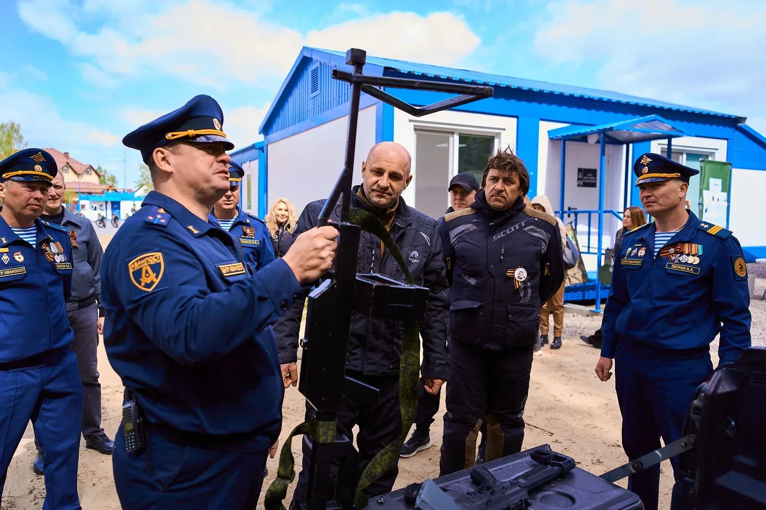 💪 Вместе с участниками мотопробега посетили тюменский центр "Аванпост" — одно из лучших региональных