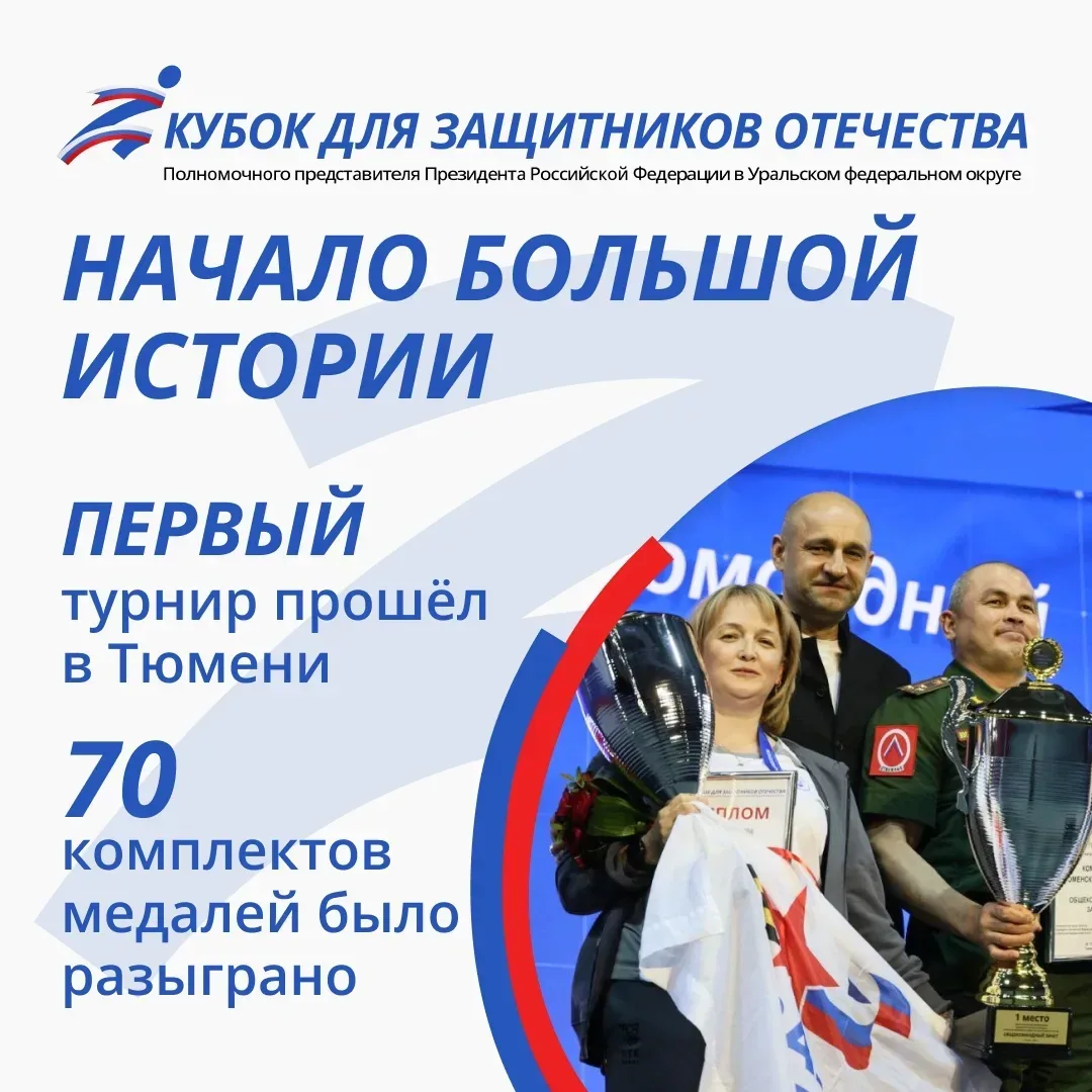 ❗Кубок полпреда Президента РФ в Уральском федеральном округе для Защитников Отечества пройдет в Челя