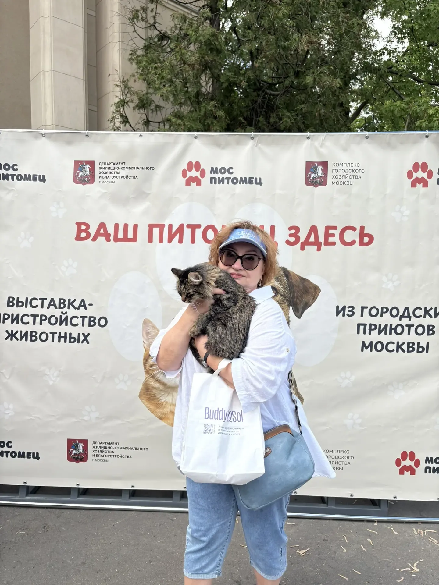 На #ВДНХ началась выставка-пристройство животных из городских приютов  Дом ищут порядка 30 собак и к