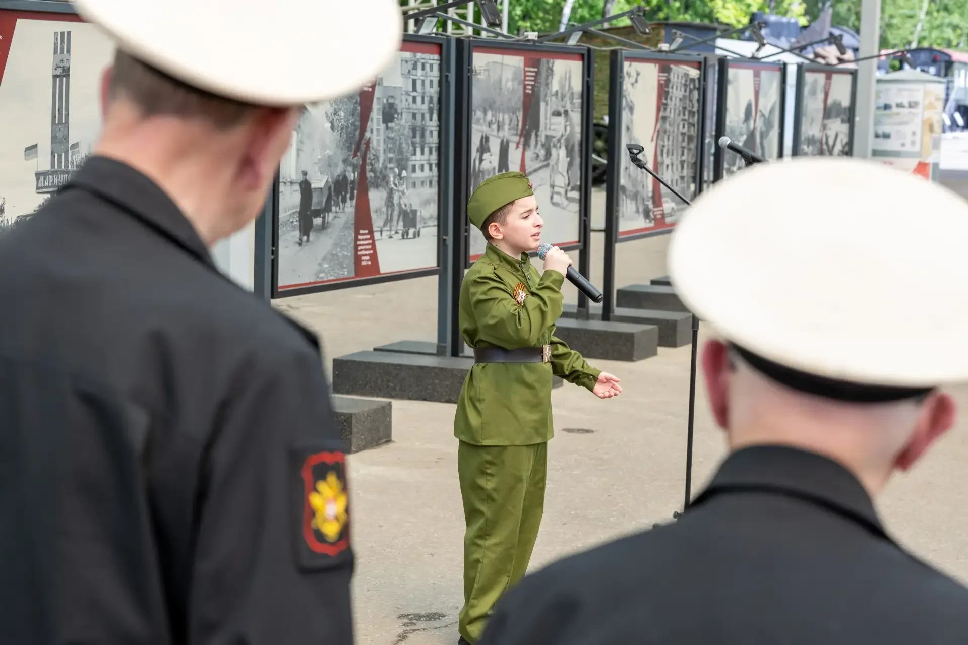 В филиале Музея Победы — Музее «Г.О.Р.А.» — состоялась торжественная церемония открытия фотовыставки