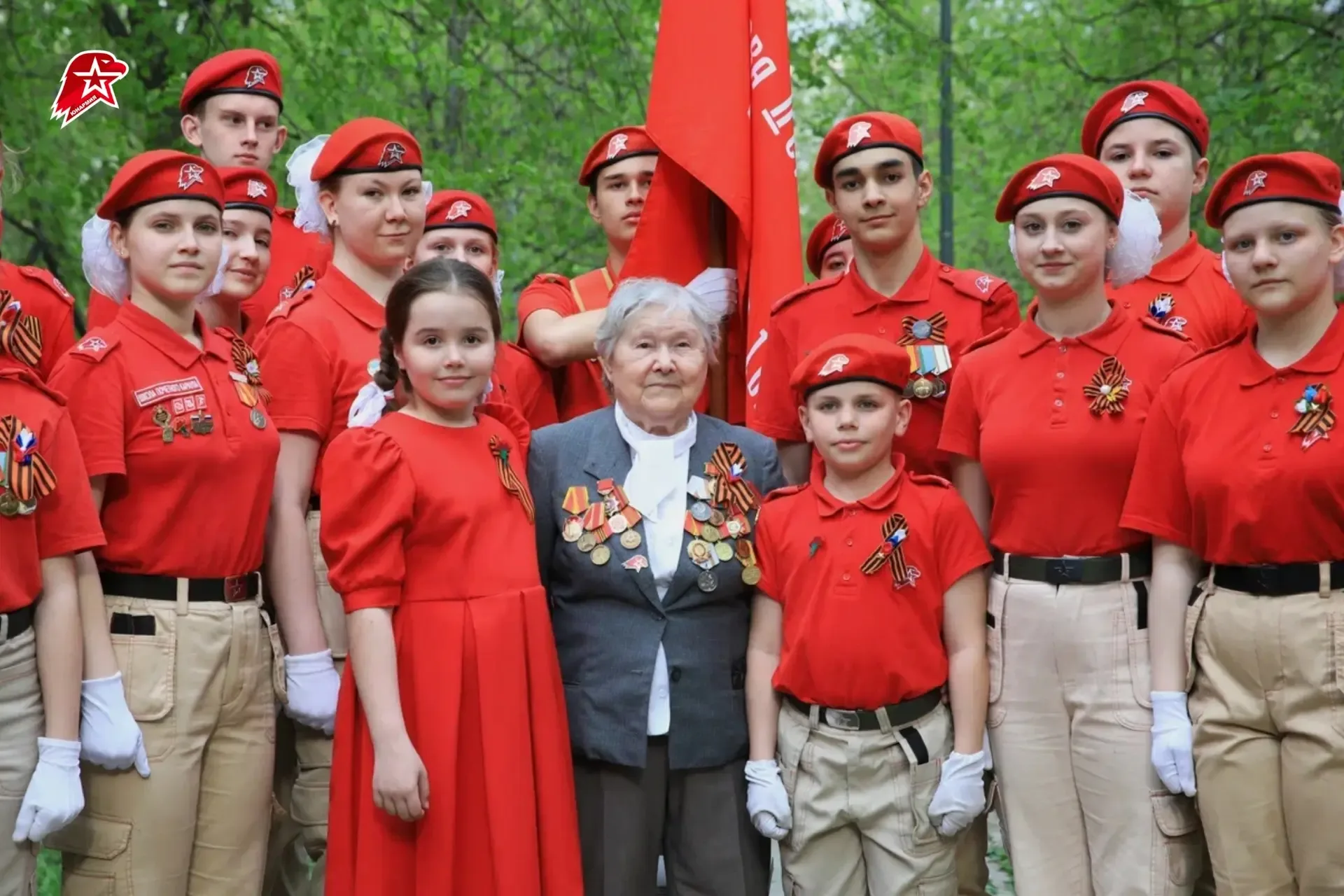Судьбы, закалённые войной🙌  Юнармейцы не забывают участников Великой Отечественной войны и устраиваю