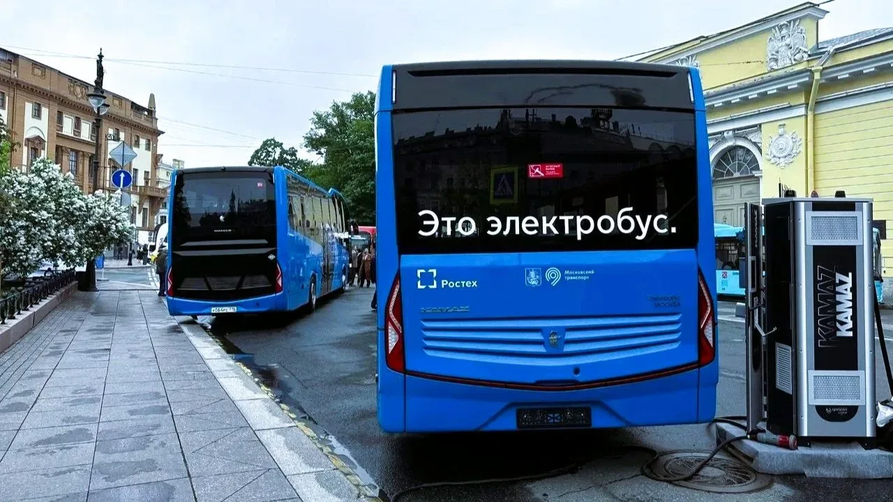 🔋 Ростех разработал новую станцию ФОРА «Ночная зарядка» для электробусов.  Наши компании КРЭТ и КАМА