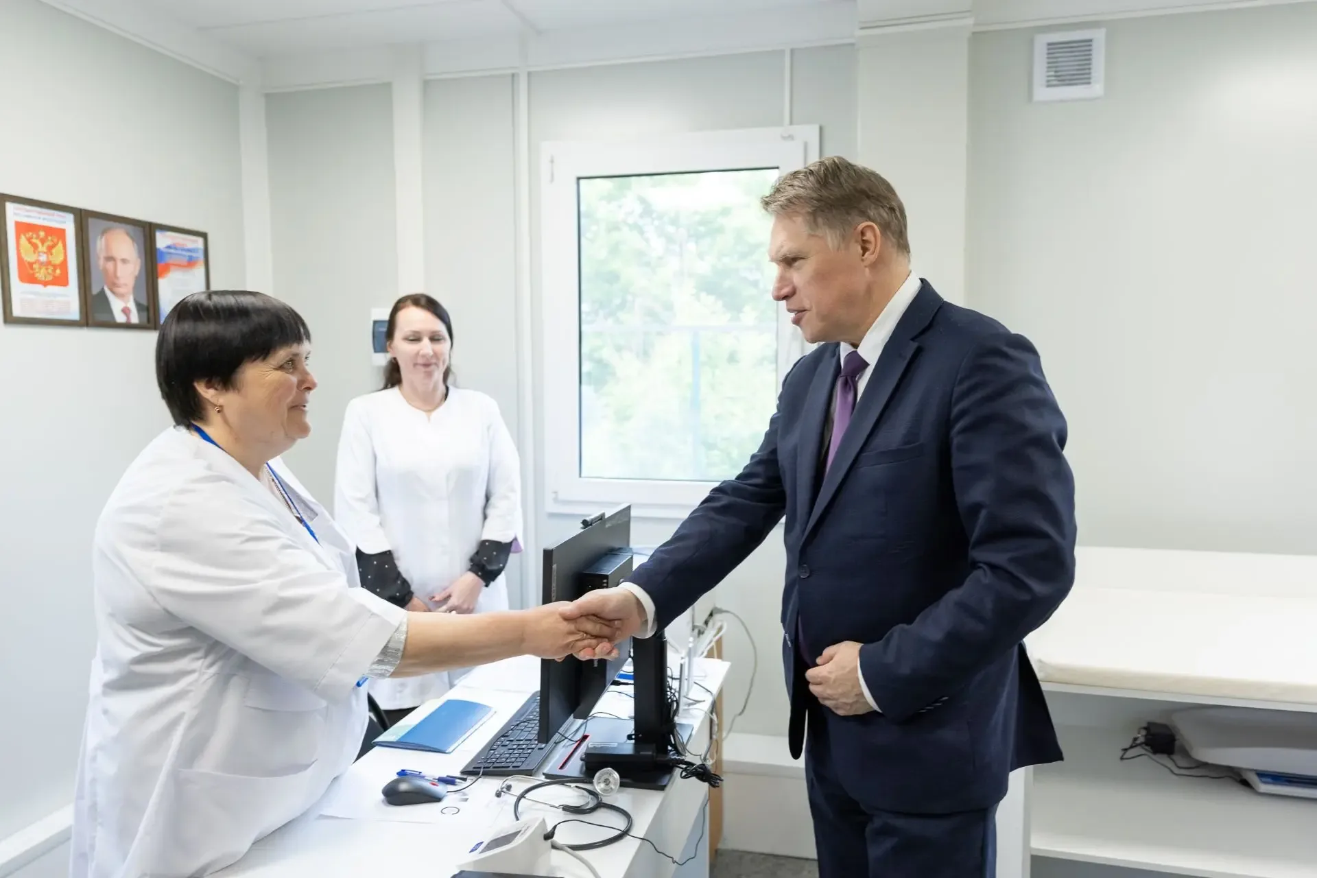 🏥Министр здравоохранения России Михаил Мурашко 15 мая посетил Псковскую область с рабочим визитом. В