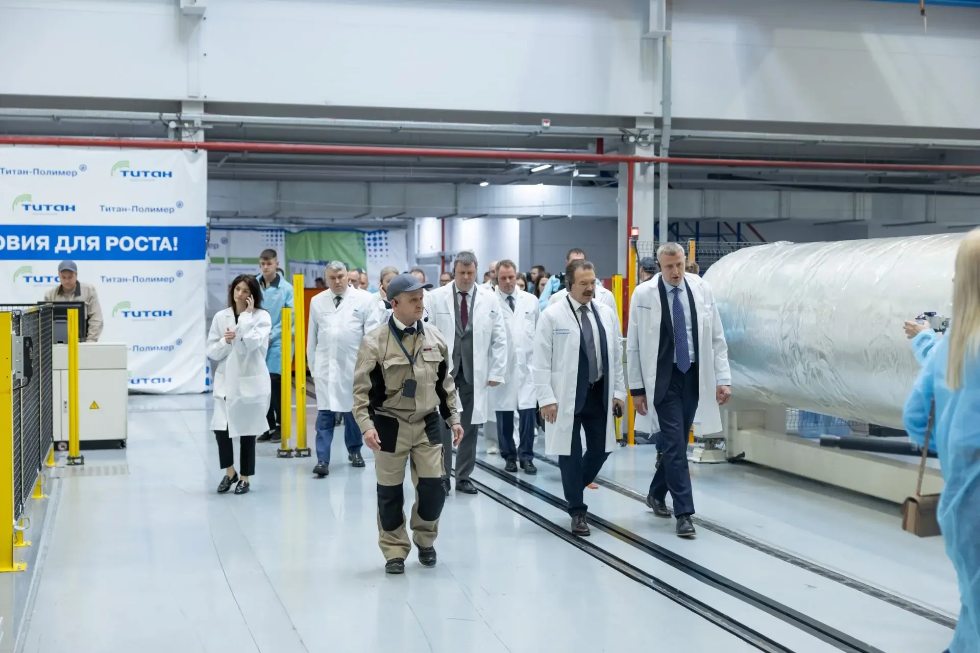 🏭В рамках поездки в Псковскую область делегация Республики Беларусь во главе с главой администрации 
