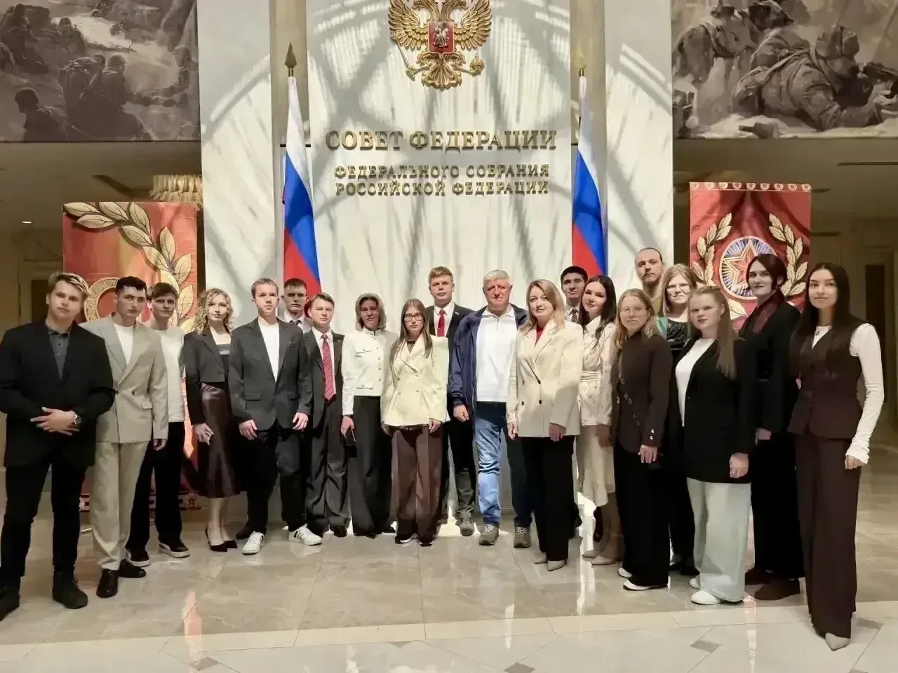 Участники Совета по молодёжной политике при Псковской городской Думе побывали в московском представи