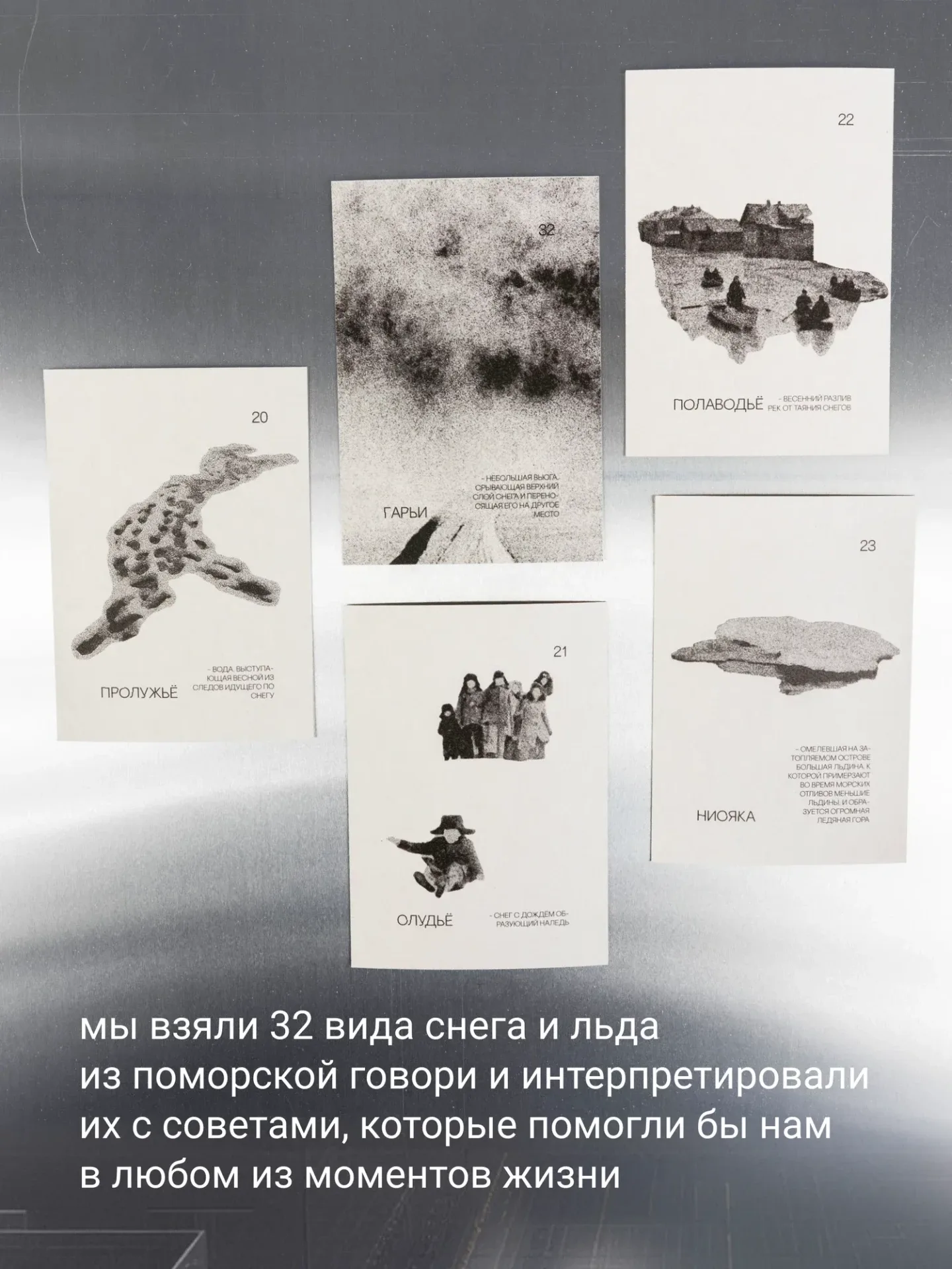 В Архангельске придумали диковинную вещь  — метафорические карты «2/32».   Гадания на судьбу здесь н