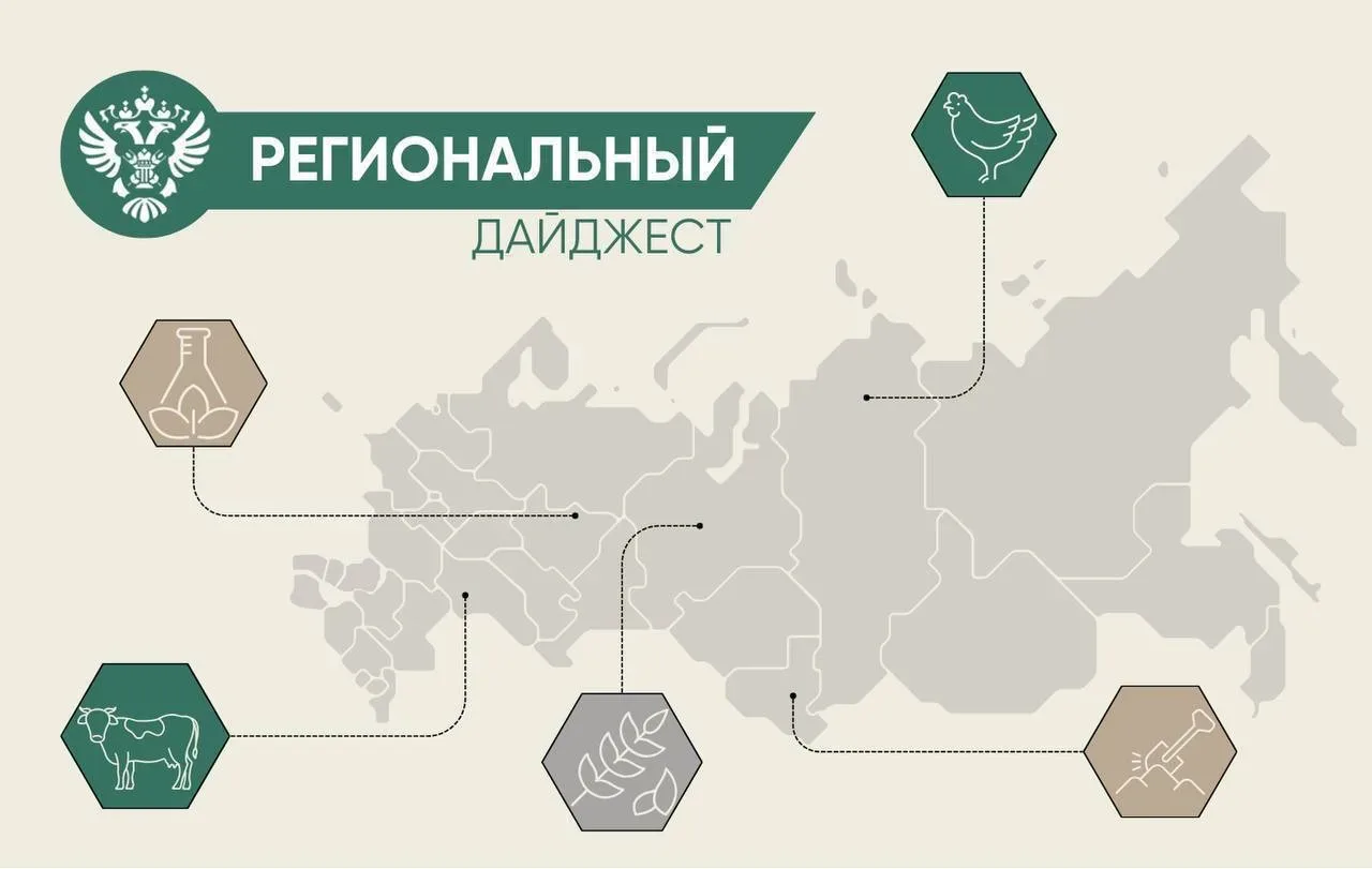 В нашей постоянной рубрике рассказываем о деятельности Россельхознадзора в регионах.  🔎Досмотрели 1,