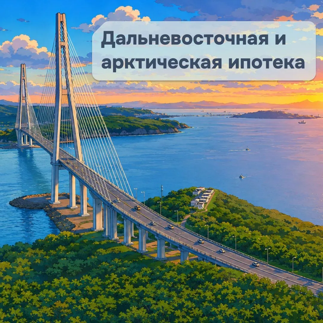 ⚡️ Улучшили условия по программе «Дальневосточная и арктическая ипотека» для медицинских работников!