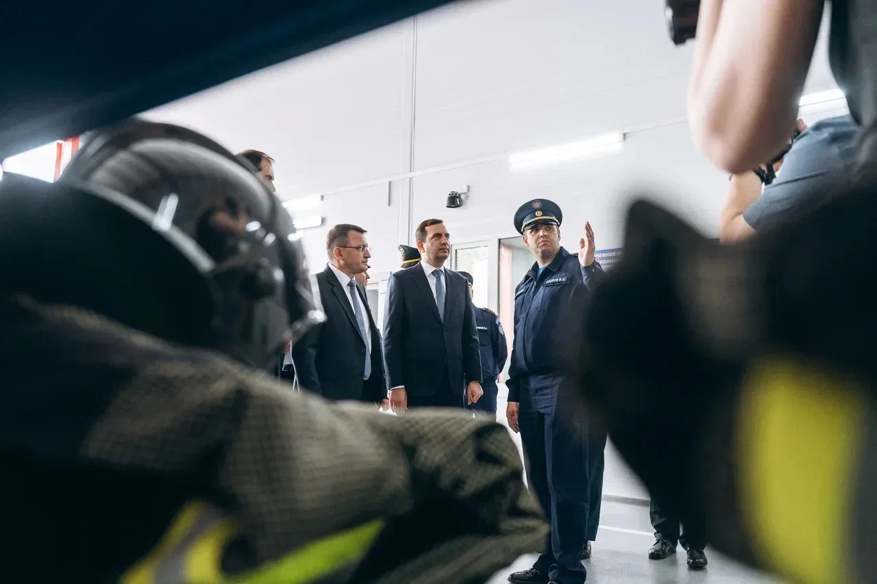 🚒 В микрорайоне Богородский сегодня открыли новое пожарное депо  Для левобережной части Щёлково это 