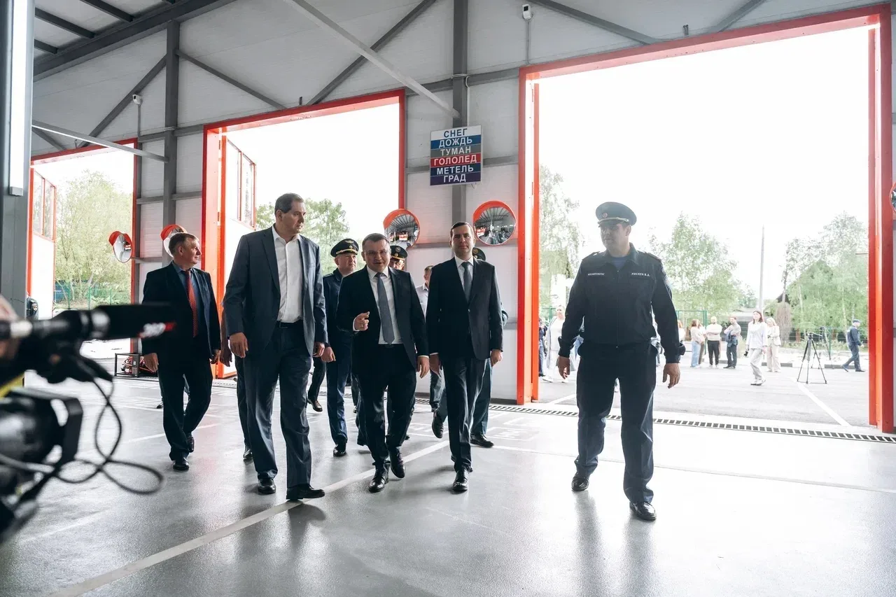 🚒 В микрорайоне Богородский сегодня открыли новое пожарное депо  Для левобережной части Щёлково это 