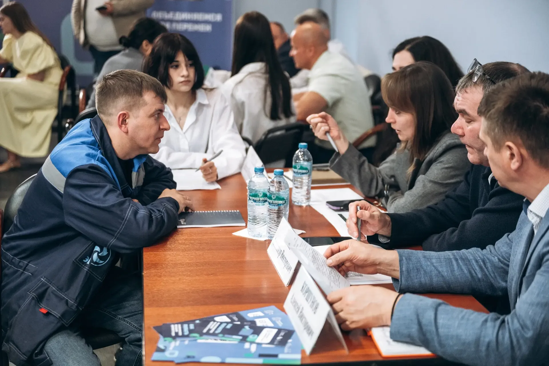 Провели выездную администрацию на предприятии АО «ЭНА». Пообщались с коллективом — традиционно обсуд