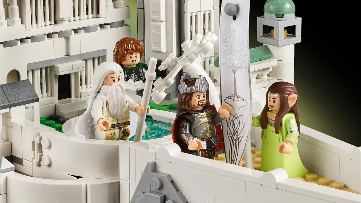 Минас Тирит в новом наборе LEGO выглядит так же прекрасно, как и в самом «Властелине колец» 😍  Бел