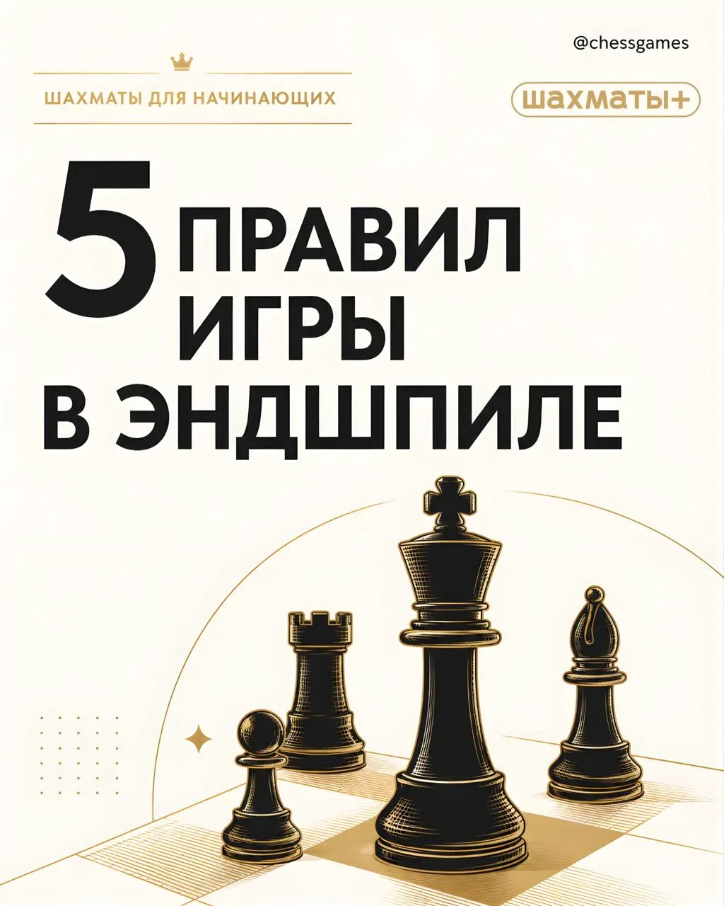 ♟ Шахматы для начинающих: 5 правил эндшпиля, которые сразу усилят вашу игру  Чем лучше вы играете эн