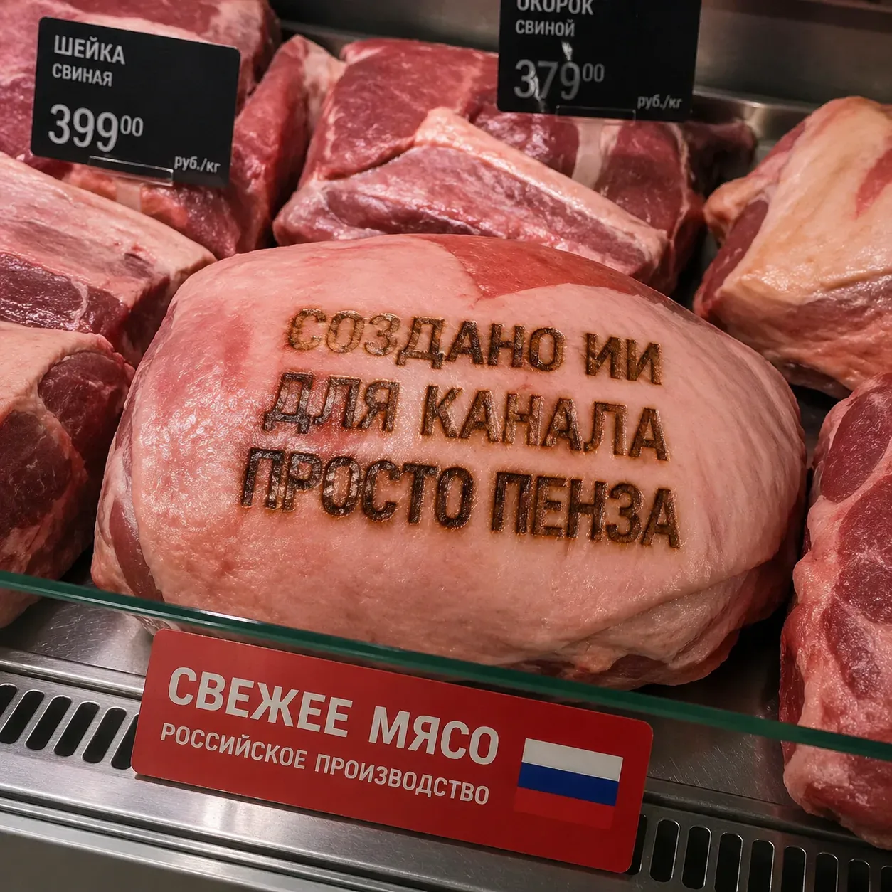 В Пензенской области выявлена небезопасная мясная продукция.  Региональное управление Роспотребнадзо