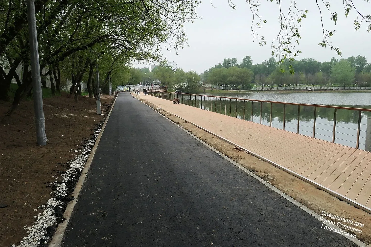 Что то мне подсказывает, что собянинский пляж на большом Солнцевском пруду к 15 мая тоже не заработа