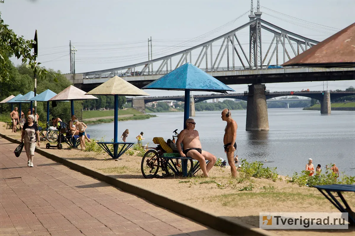 В Тверской области объявлен «оранжевый» уровень опасности  Предупреждение связано с сильной жарой. В