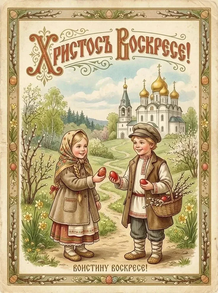 Слово на отдание Пасхи Христос воскресе!  Преходя от празднества к празднеству, мы неприметно пришли