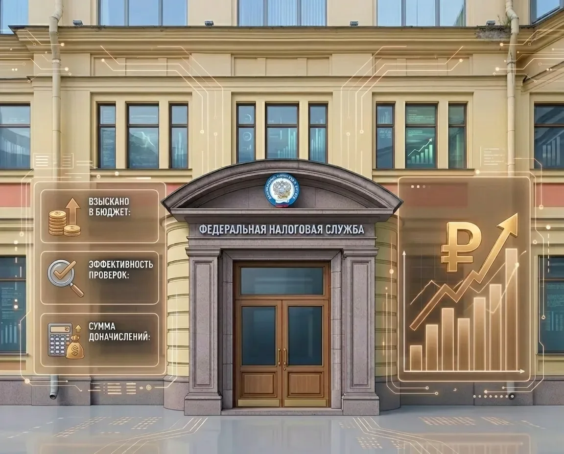 📈ФНС отчиталась за 2025 год!  Налоговая служба раскрыла итоги контрольной работы, и цифры заставляют