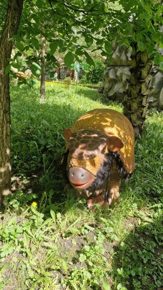 Новые жители в парке им. Гагарина