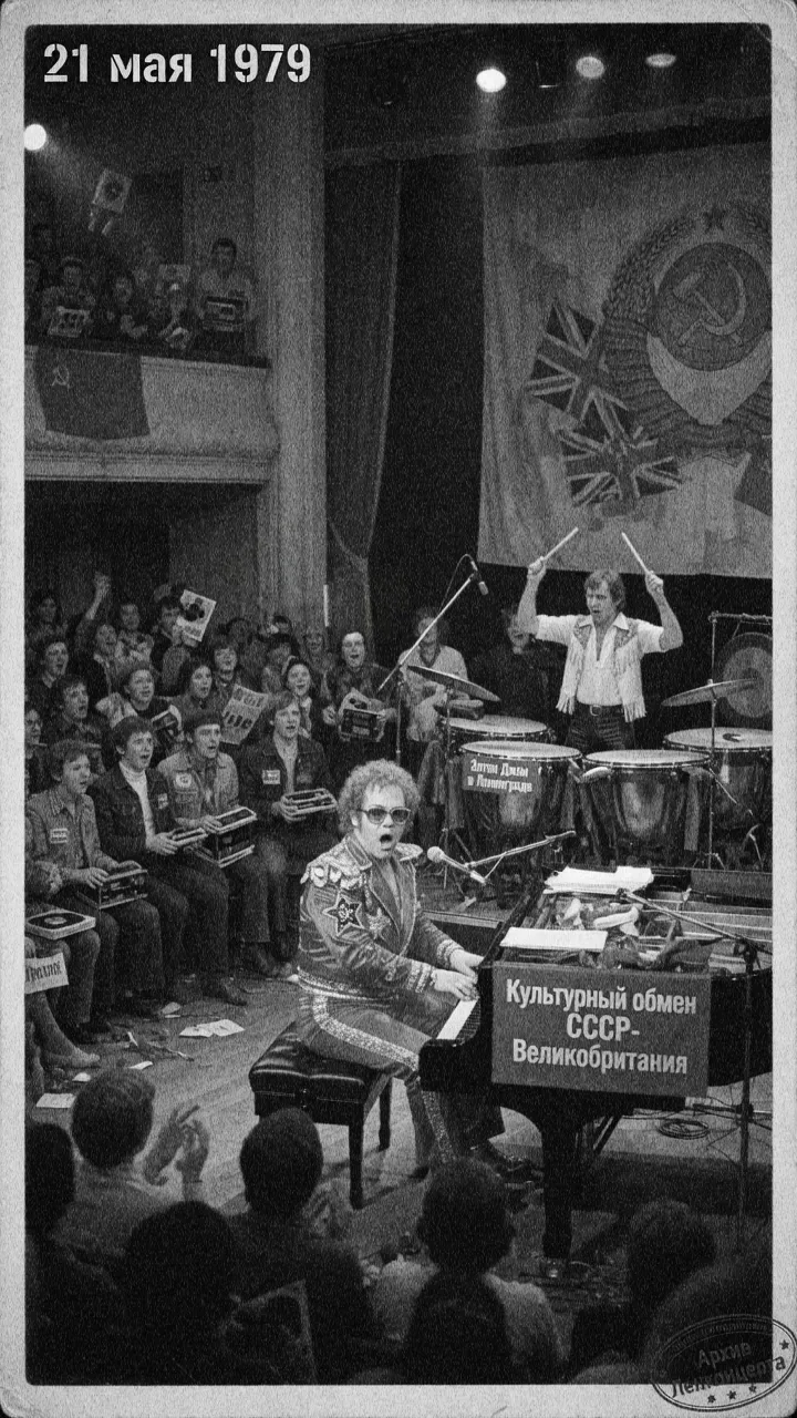 Elton John в СССР: концерт, который пробил железный занавес  21 мая 1979 года произошло событие, кот