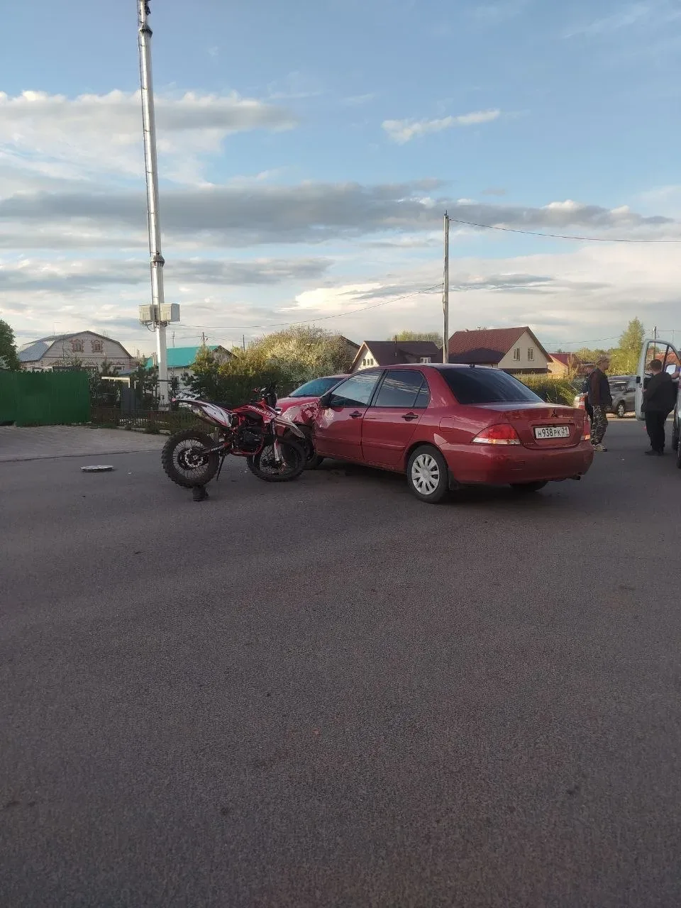 ДТП с мотоциклом
