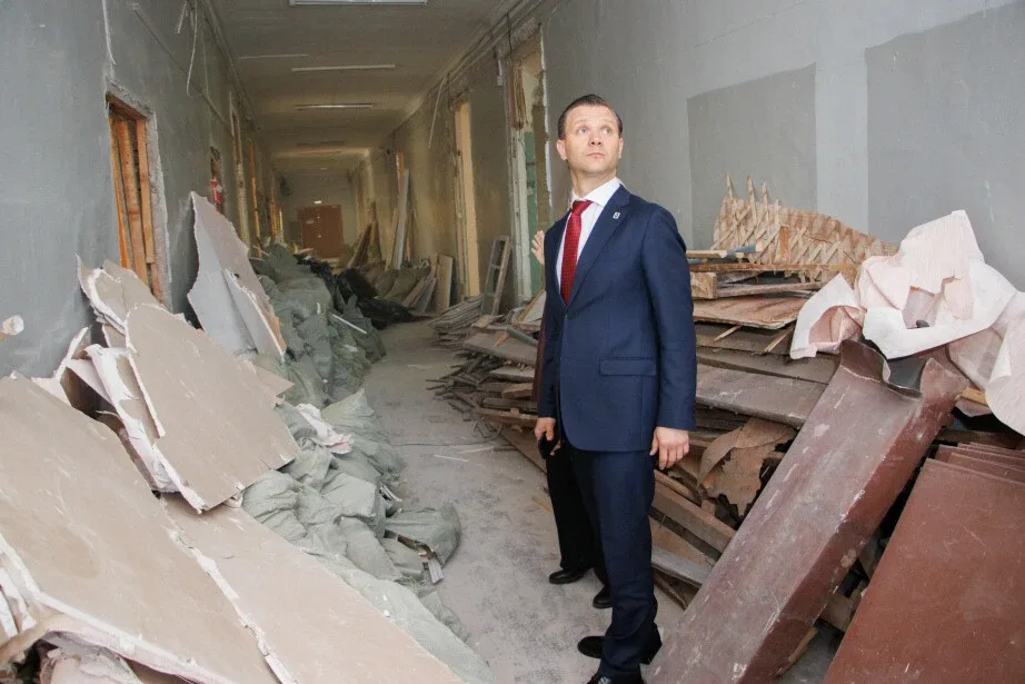 В Комсомольске-на-Амуре продолжается капитальный ремонт государственного университета в рамках плана