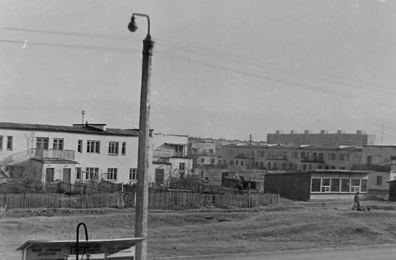 На Аллее-Труда 1970_е годы…  Советский Комсомольск