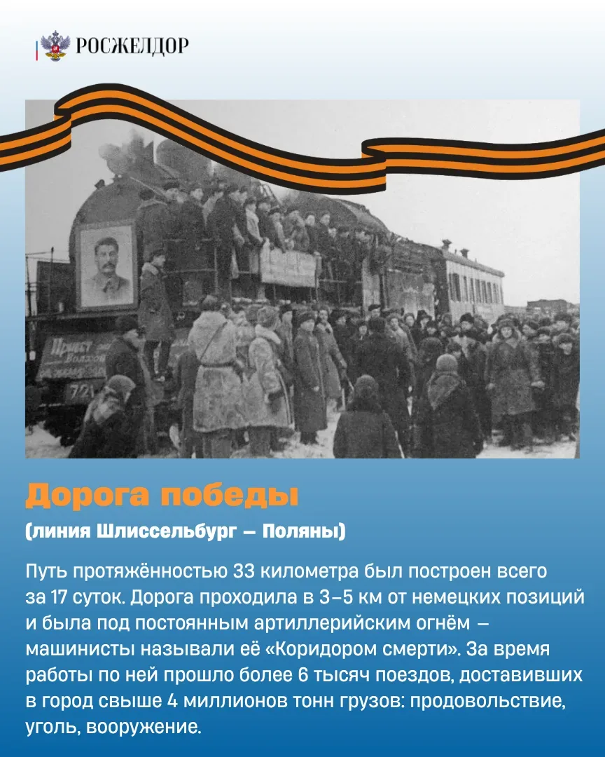 🚂Железные дороги победы  В годы Великой Отечественной войны железная дорога стала настоящей опорой ф